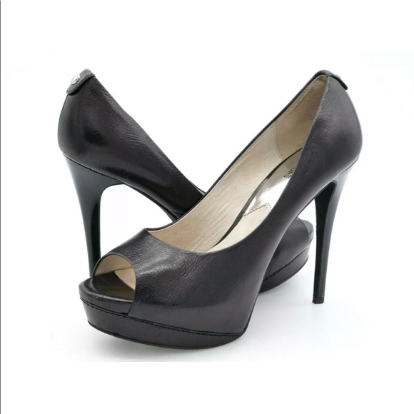Michael Kors Peep Toe Stiletto High Heel Pumps